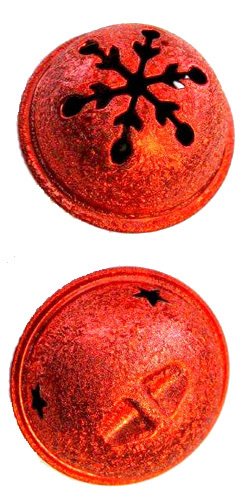 Metallinhohto punainen kulkunen halk. n. 4 cm