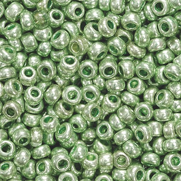Välihelmi, lasia, halk. 2,5mm, 20g/pss, tsekkiläinen, vihreä