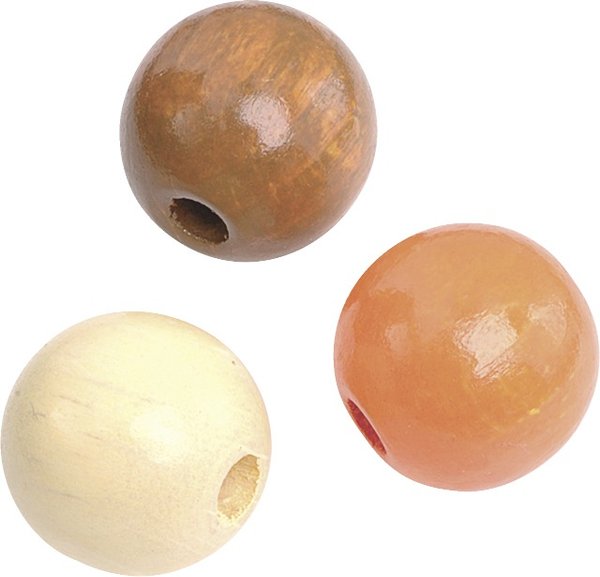 Puuhelmi sekoitus, ruskea/oranssi/lakattu, koot: 8, 10, 12 ja 15mm