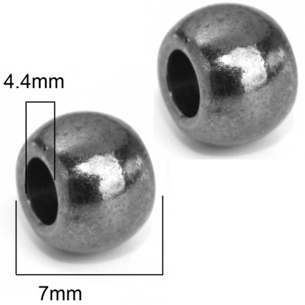 Metallihelmi  7 mm, 30 kpl/pss