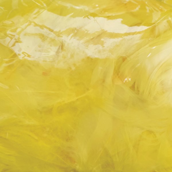 Höyhenpussi keltainen, n. 10 g,
