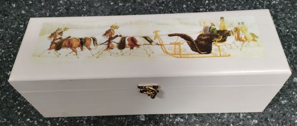 Decoupagepaperi, 30,5 x 47,5 cm, kissat ja viulut, mattapintainen paperi